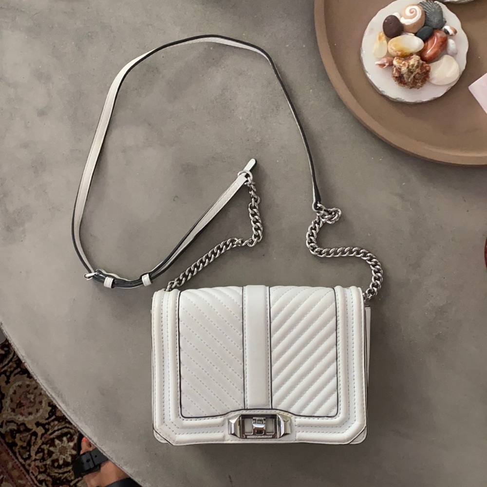 Rebecca Minkoff - Chevron Quilted Love Crossbody
